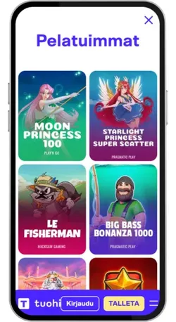 suosittuja pelejä